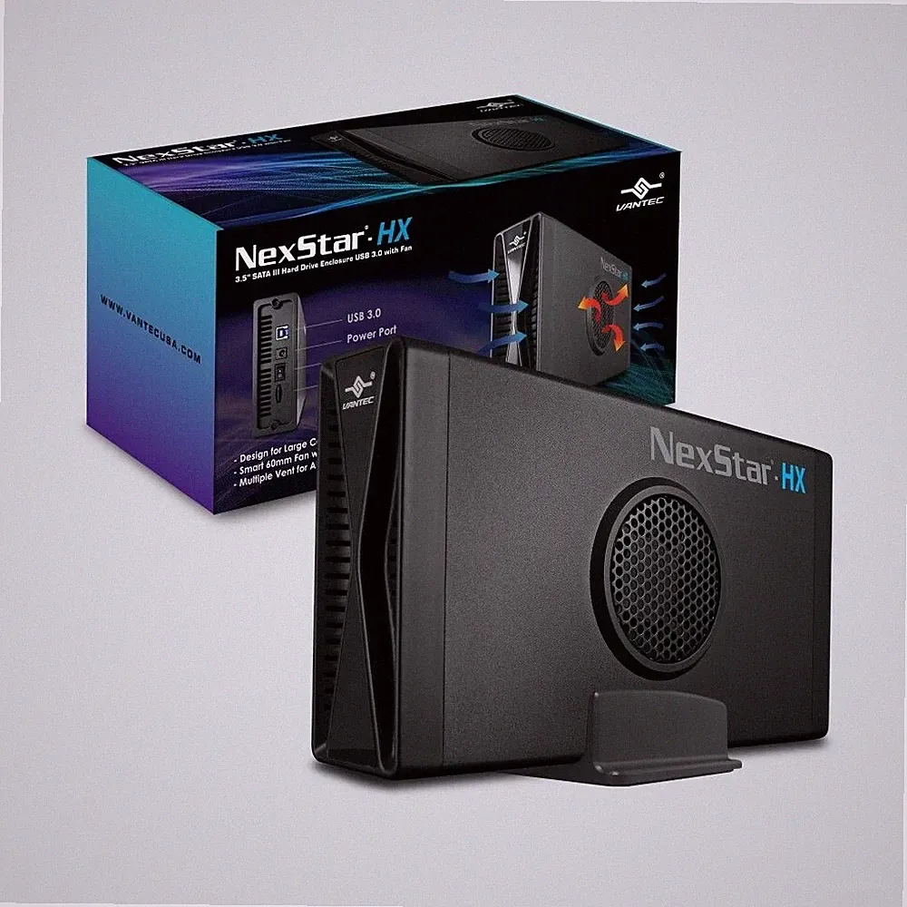 Vantec Nexstar HX 3.5 SATA III hard drive enclosure