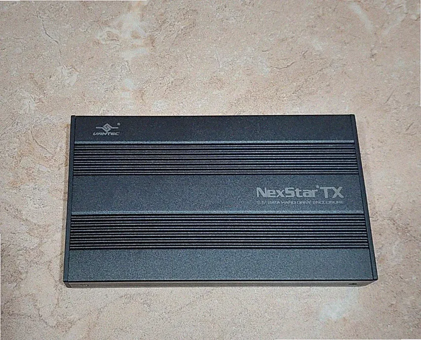 NexStar TX Vantec 2.5" SATA Hard Drive Enclosure HDD / SDD USB 2.0 Aluminum
