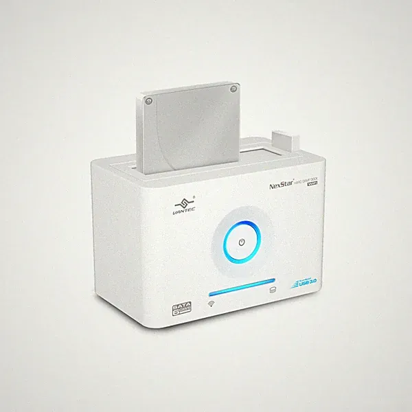 Vantec NexStar Hard Drive Dock Super Speed (White Box) *** Non WiFi Version***